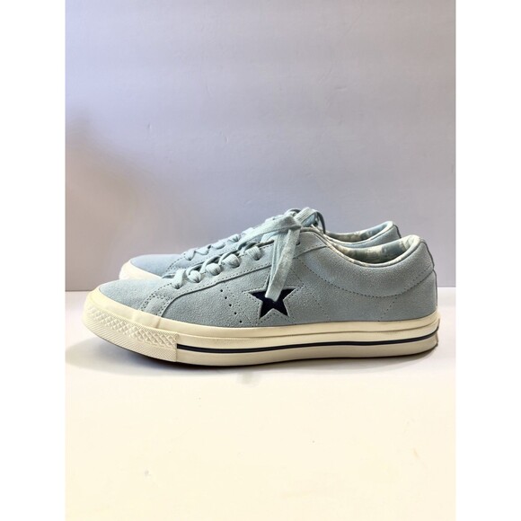 Converse Rare Blue Suede 1 Star Mens 10 / Women’s 12 Low Top Shoes NIB main image 6